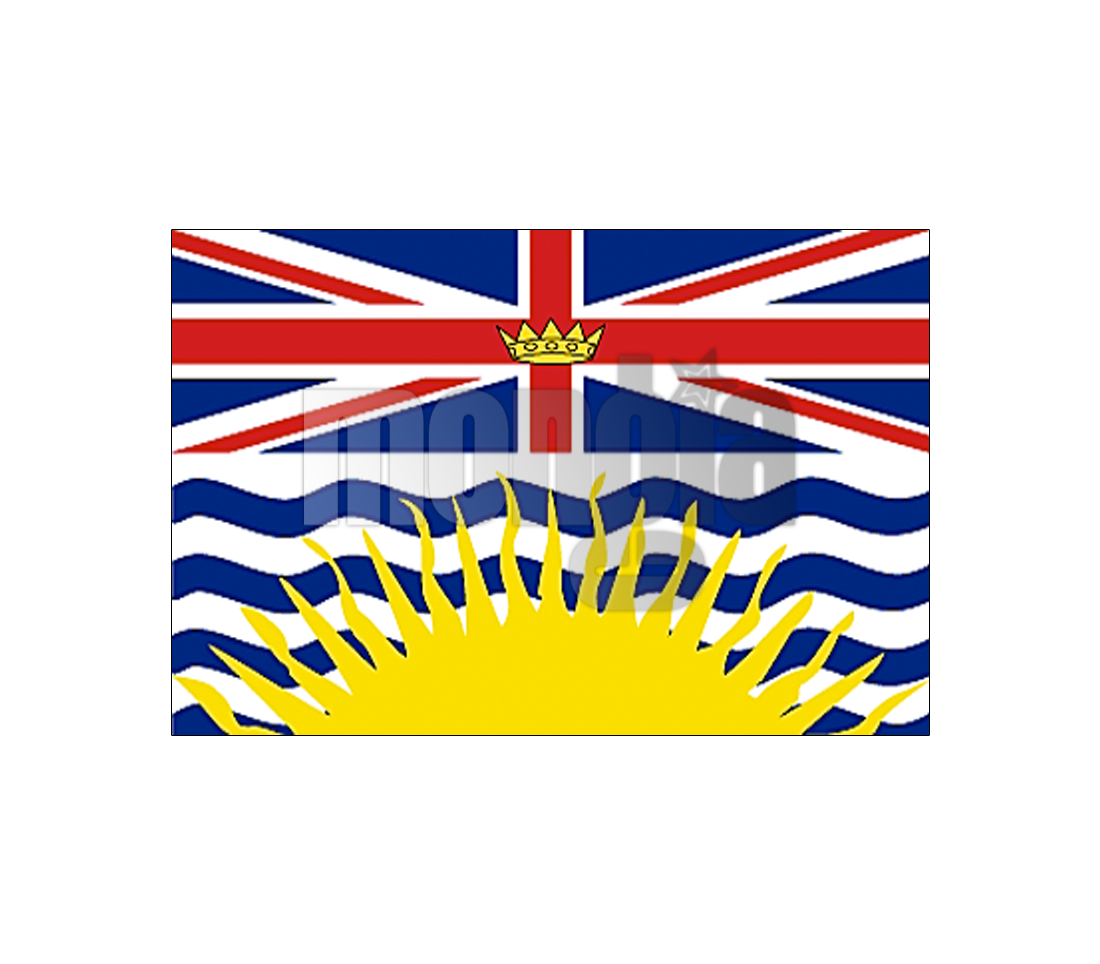 Canada British Columbia Flag - FLAGS - ACCESSORIES