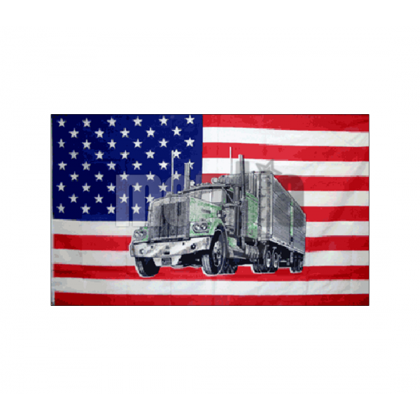 USA Truck Flag
