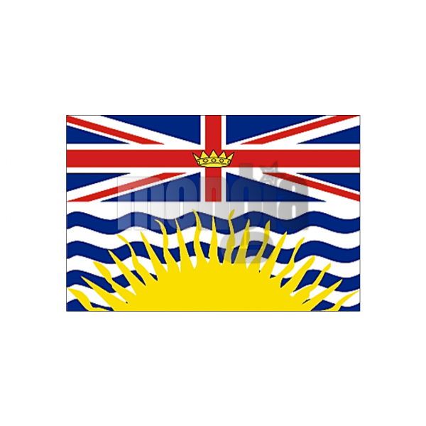 Canada British Columbia Flag