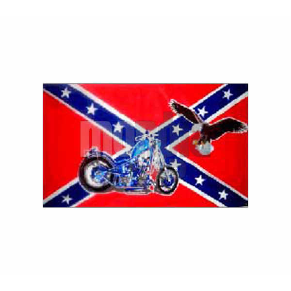 Confederate Eagle Bike Flag