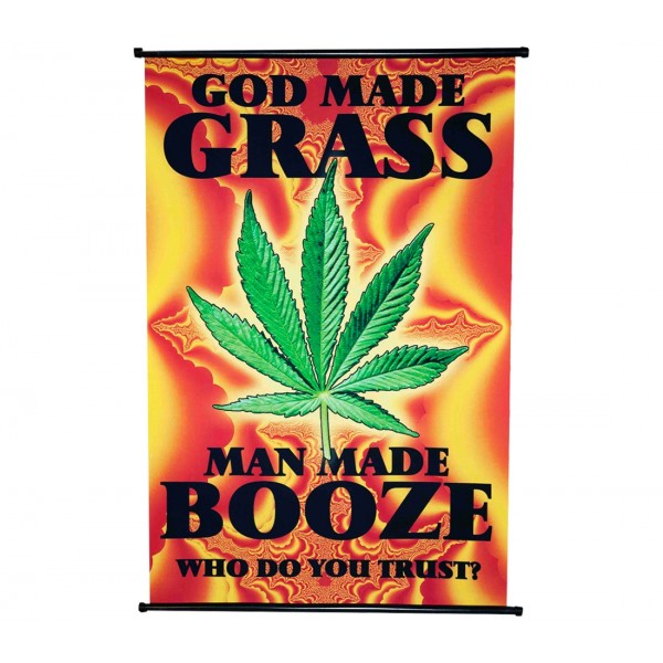 God Made Grass Poster
