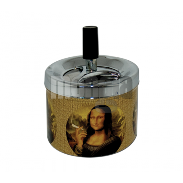 Mona Lisa Metal Spinner