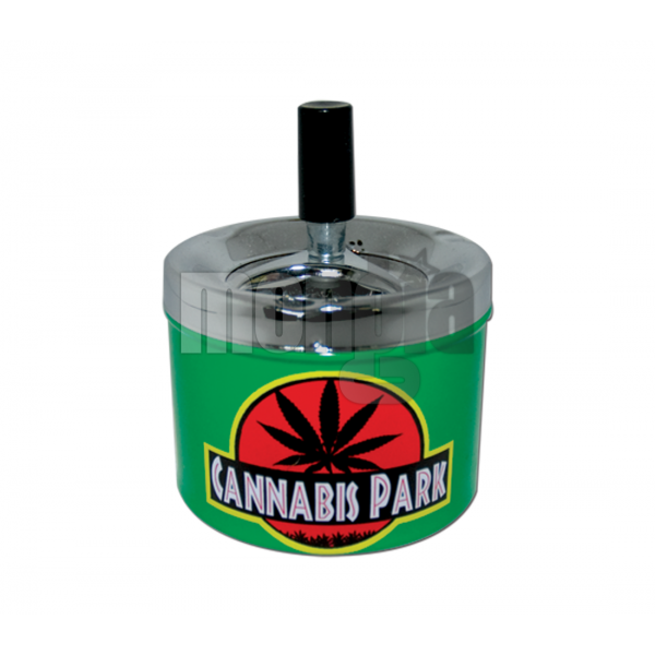 Cannabis Park Metal Spinner