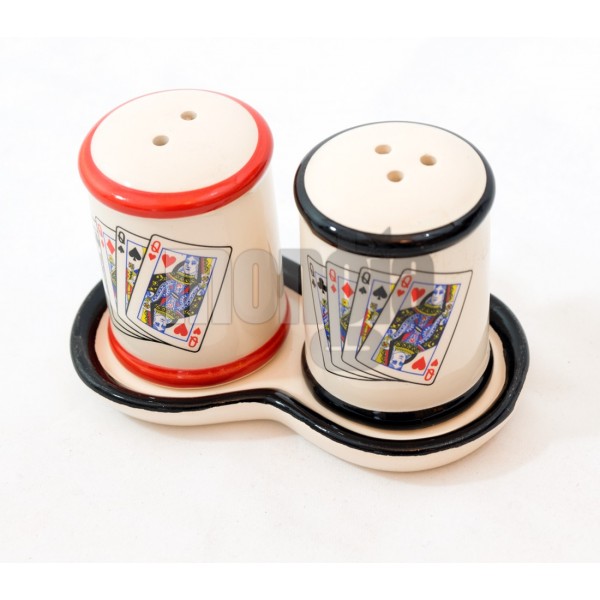 Playing Cards Salt and Pepper Shaker