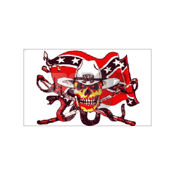 Skull Flag USA