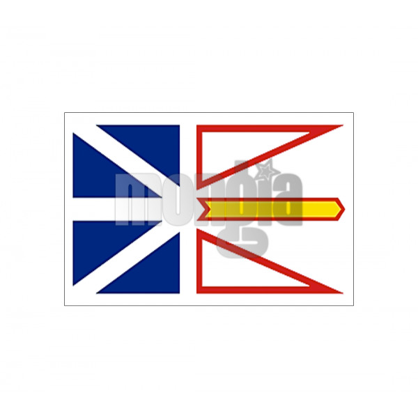 Le drapeau du Canada à Terre-Neuve