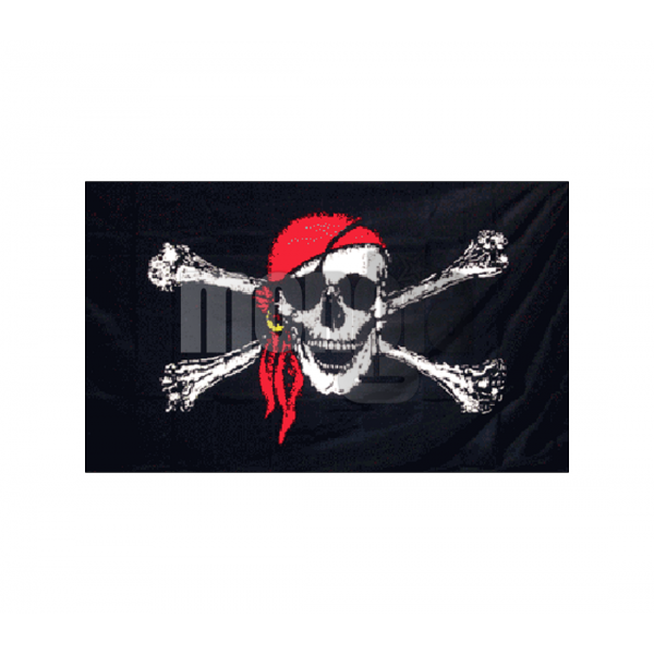 Skull & Bandana drapeau